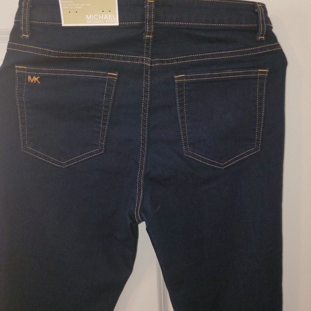 Michael Kors Skinny Blue Jeans - Picture 11 of 13